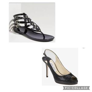 Two pairs of Jimmy Choo